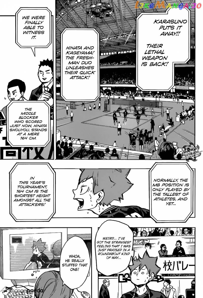 Haikyuu!!, Chapter 235 image 03